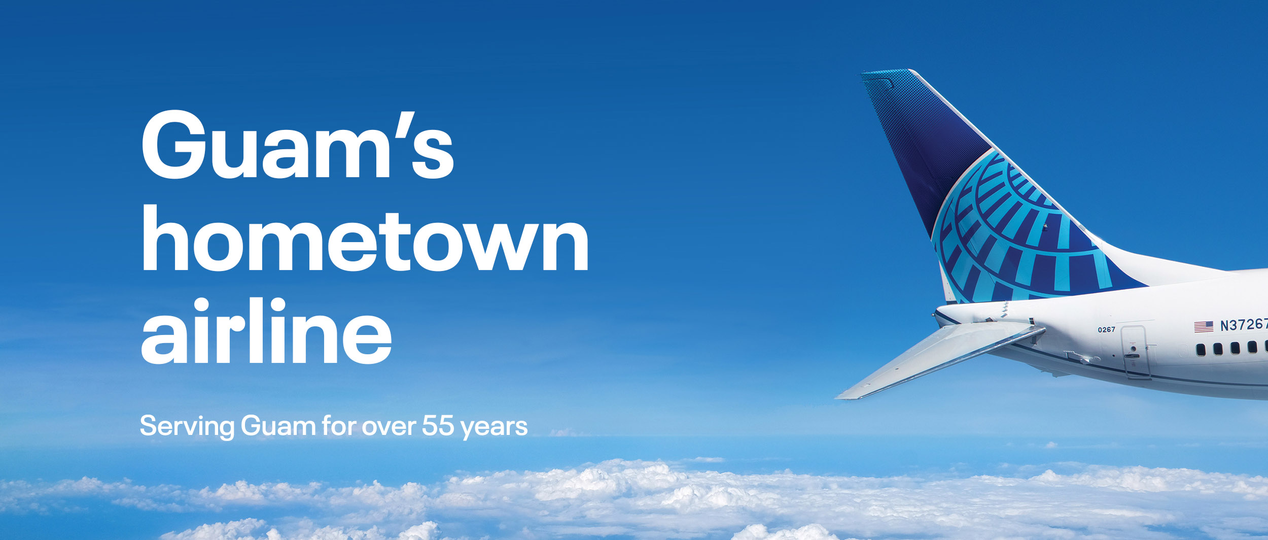 United Airlines Homepage Banner